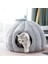 Pembe Stil 40X40 Yumuşak Peluş Pet Kedi Yatağı Köpek Kulübeleri Köpek Kanepe Kedi Yastık Çanta Evler Mat Nesk Sepet Kafes Sandık Yavru Köpek Mağara Kürklü Sıcak (Yurt Dışından) 2