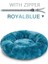 Kraliyetmavi Tarzı XS-40CM King Köpek Yatağı Kanepe Xl Dinozor Köpek Uyku Yatağı Yıkanabilir Xxxl Hafıza Formu Küçük Kış Rahat Donut Sakinleştirici Uzun Peluş Köpek Yatakları (Yurt Dışından) 1