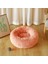 Turuncu Tarzı S 40CM 0-2kg Evcil Hayvan 2021 Yeni Yuvarlak Peluş Köpek Yatağı Donut Kış Sıcak Uyku Yavrusu Yuva Yumuşak Uzun Sevişmek Kedi Mat Pet Yastık Malzemeleri Yastık (Yurt Dışından) 1