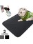 Siyah Stil L 55X70 Katlanabilir Pet Kedi Kumu Mat Eva Çift Katmanlı Pet Kedi Kumu Kutusu Yakalama Mat Su Geçirmez Temiz Ped Ürünleri Kediler Aksesuarları Için (Yurt Dışından) 2