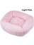 Açık Pembe Tarzı S 55X45X20CM Kare Köpek Yatağı Uzun Peluş Düz Renk Pet Yatakları Küçük Orta Büyük Evcil Hayvanlar Için Kedi Mat Süper Yumuşak Kış Sıcak Uyku Paspasları (Yurt Dışından) 1