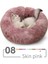 08 Cilt Pembe Stili 60CM Süper Yumuşak Uzun Peluş Kedi Yatağı Pet Mat Evi Köpek Yatağı Kış Sıcak Uyuyan Kediler Yuva Yuvarlak Kedi Yastık Rahat Evcil Hayvanlar Ürünleri (Yurt Dışından) 1