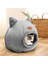 Lb 36X36X36CM Stili Tatlı Kedi Yatak Sıcak Pet Sepet Rahat Yavru Kedi Şezlong Yastık Kedi Evi Çadır Yıkanabilir Mağara Kediler Yatakları Için Çok Yumuşak Küçük Köpek Mat Çanta (Yurt Dışından) 2