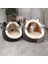 Sarı Stil S 3kg'dan Az Pet Kedi Yatak Kapalı Kitty Evi Sevimli Hayvan Sıcak Küçük Kediler Için Köpekler Yuva Katlanabilir Kedi Mağarası Sevimli Uyku Paspasları Kış Ürünleri (Yurt Dışından) 3