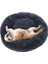 Açık Gri Stil L Çapı 60CM Süper Büyük Köpek Yatağı Yuvarlak Yıkanabilir Evcil Hayvan Yatak Kış Sıcak Uyku Peluş Köpek Kulübesi Kedi Paspaslar Yavru Yastık Mat Köpek Kedi Malzemeleri (Yurt Dışından) 3
