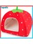 Mor Evcil Hayvan Evi Stili 31X31 cm Kawaii Sevimli Kedi Yatak Evi Köpekler Için Çilek Pet Kedi Evi Kulübesi Kış Sıcak Kediler Için Yumuşak Kedi Yatakları Aksesuarları Cama Gato Pug (Yurt Dışından) 2