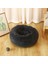 Siyah Stil M 50CM 1-5 kg ​​evcil Hayvan 2021 Yeni Yuvarlak Peluş Köpek Yatağı Donut Kış Sıcak Uyku Yavrusu Yuva Yumuşak Uzun Sevişmek Kedi Mat Pet Yastık Malzemeleri Yastık (Yurt Dışından) 1