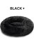Gw-Siyah Stili M-60CM Vıp Yuvarlak Zip Pet Köpek Yatağı Büyük Küçük Köpek Kedi Evi Uzun Peluş Mat Kanepe Süper Yumuşak Pet Yatak Kulübesi Köpek Sakinleştirici Yatak (Yurt Dışından) 1