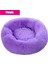 Mor Tarzı S Çapı 40CM Süper Büyük Köpek Yatağı Yuvarlak Yıkanabilir Evcil Hayvan Yatak Kış Sıcak Uyku Peluş Köpek Kulübesi Kedi Paspaslar Yavru Yastık Mat Köpek Kedi Malzemeleri (Yurt Dışından) 1
