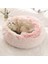 Gri Tarzı 40CM Yeni Pet Köpek Kedi Yuvarlak Peluş Yatak Kışın Derin Uyku Için Yarı Kapalı Kedi Yuvası Kediler Yatak Küçük Mat Sepet Yumuşak Köpek Kulübesi (Yurt Dışından) 4