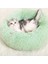 Ped-Kayısı Tarzı 60CM Kedi Süper Yumuşak Uzun Peluş Sıcak Mat Sevimli Hafif Kulübesi Pet Uyku Sepeti Yatak Yuvarlak Kabarık Rahat Dokunmatik Evcil Hayvan Ürünleri (Yurt Dışından) 4