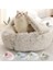 Gri Uzun Peluş Tarzı 40X40CM Pet Kedi Yatağı Köpek Yatağı Yuvarlak Peluş Sıcak Kedi Evi Yumuşak Uzun Peluş Kediler Için En Iyi Pet Yatak Köpekler Yuva 2 1 Kedi Aksesuarları (Yurt Dışından) 3