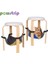 Mavi Stil 48X50CM Yeni Kedi Yatak Mat Polar Pet Yavru Kedi Kedi Hamak Çıkarılabilir Sandalye Masa Için Yumuşak Yatak Kafesleri Kitty Tavşan Küçük Pet Salıncak Yuva (Yurt Dışından) 2