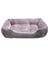 Gri Stil U 70X52CM Sıcak Yeni Kadife Büyük Köpek Yatağı Kanepe 2xl Yavru Kedi Yatak Pet House Kış Sıcak Peluş Yatak Yastık Küçük Irklar Için Köpek Aksesuarları (Yurt Dışından) 1