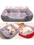 Gri Stil U 70X52CM Sıcak Yeni Kadife Büyük Köpek Yatağı Kanepe 2xl Yavru Kedi Yatak Pet House Kış Sıcak Peluş Yatak Yastık Küçük Irklar Için Köpek Aksesuarları (Yurt Dışından) 2