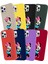 Samsung Galaxy A11 Soft Premier Kapak Minnie Mouse-D Tasarımlı Silikon Kılıf - Lacivert 3