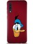 Samsung Galaxy A30S Soft Premier Kapak Donald Duck-A Tasarımlı Silikon Kılıf - Mürdüm 1