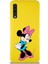 Samsung Galaxy A50 Soft Premier Kapak Minnie Mouse-F Tasarımlı Silikon Kılıf - Sarı 1