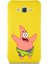 Samsung Galaxy J7 Core Soft Premier Kapak Patrick Yıldız Tasarımlı Silikon Kılıf - Sarı 1