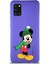 Samsung Galaxy A31 Soft Premier Kapak Mickey Mouse-G Tasarımlı Silikon Kılıf - Mor 1