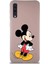 Samsung Galaxy A50S Soft Premier Kapak Mickey Mouse-D Tasarımlı Silikon Kılıf - Pudra 1