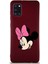 Samsung Galaxy A31 Soft Premier Kapak Minnie Mouse-B Tasarımlı Silikon Kılıf - Mürdüm 1