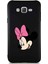 Samsung Galaxy J7 Soft Premier Kapak Minnie Mouse-B Tasarımlı Silikon Kılıf - Siyah 1