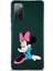 Samsung Galaxy S20 Fe Soft Premier Kapak Minnie Mouse-E Tasarımlı Silikon Kılıf - Yeşil 1