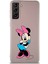 Samsung Galaxy S21 Plus Soft Premier Kapak Minnie Mouse-D Tasarımlı Silikon Kılıf - Pudra 1