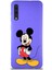 Samsung Galaxy A30S Soft Premier Kapak Mickey Mouse-E Tasarımlı Silikon Kılıf - Mor 1