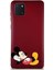 Printify Samsung Galaxy A81 Soft Premier Kapak Mickey Mouse-F Tasarımlı Silikon Kılıf - Mürdüm 1