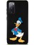 Samsung Galaxy S20 Fe Soft Premier Kapak Donald Duck-C Tasarımlı Silikon Kılıf - Siyah 1