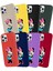 Samsung Galaxy M11 Soft Premier Kapak Minnie Mouse-D Tasarımlı Silikon Kılıf - Lacivert 3