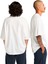 Regenerative Organic Cotton Graphic Erkek Beyaz Yuvarlak Yaka Tişört 2