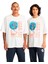 Regenerative Organic Cotton Graphic Erkek Beyaz Yuvarlak Yaka Tişört 3