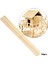 Bitmemiş Bambu Çubuklar Craft Yuvarlak Çubuk Malzemesi Pürüzsüz 50 3 × 300MM (Yurt Dışından) 5
