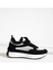 Aron Siyah Triko Kadın Sneakers 4
