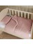 %100 Pamuk 4 Katlı Muslin Bebek Nevresim Kılıf Seti (Çarşafsız) 2