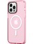 iPhone 14 Pro Max Shield Serisi Magsafe Anti Shock Kılıf Pembe 1