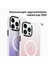 iPhone 14 Plus Amber Serisi Magsafe Kılıf Pembe 3