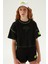 Kız Çocuk Siyah T-Shirt 2