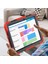 Lenovo Tab P11 Pro Gen 2 Uzay Kedi Için Renkli Çizim Pu Tablet Kılıf (Yurt Dışından) 4
