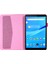 Lenovo Sekmesi Için Cowhide Doku Pu Deri Kılıf M9 Gri (Yurt Dışından) 4