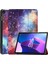 Lenovo Için Çiçek Pu Kılıfı M9 Mor (Yurt Dışından) 1