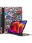 Lenovo M8 Için Kumaş Deri Tablet Kılıfı 4. Gen Pembe (Yurt Dışından) 1