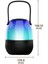 Siyah D22 Siyah Taşınabilir Bluetooth Hoparlör 2