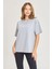 Unisex Pamuklu Oversize Basic Tshirt 3