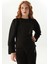 Kız Çocuk Siyah Sweatshirt 23FW0FM0745 2