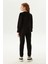 Kız Çocuk Siyah Sweatshirt 23FW0FM0745 4