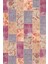 Lina Patchwork Kadife Yıkanabilir Kaymaz Pamuk Tabanlı Salon Halısı 3